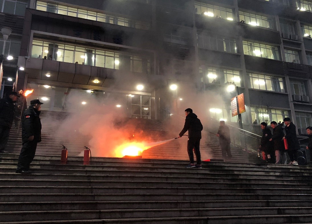 西南大学附属中学2019年消防疏散演练